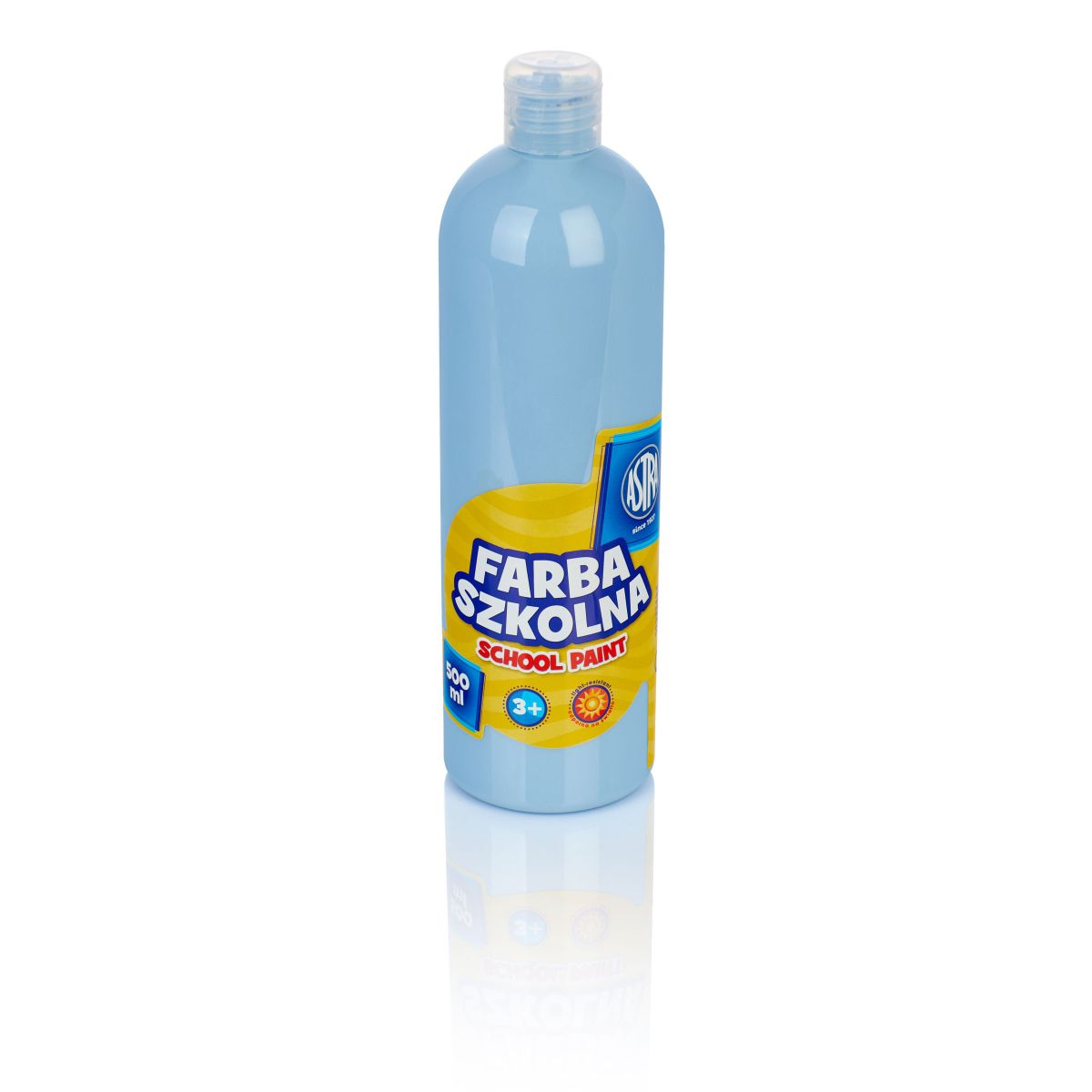 Farby plakatowe Astra kolor: błękitny 500ml 1 kolor.