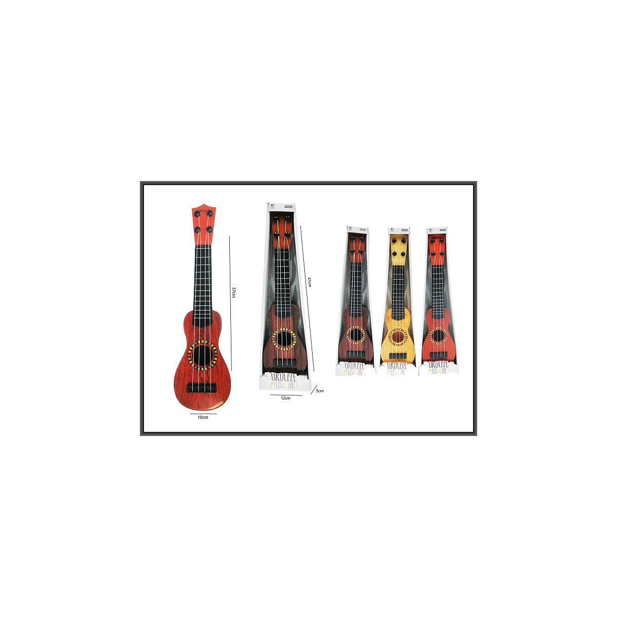 Gitara Hipo Ukulele instrument muzyczny 38cm (H12756)