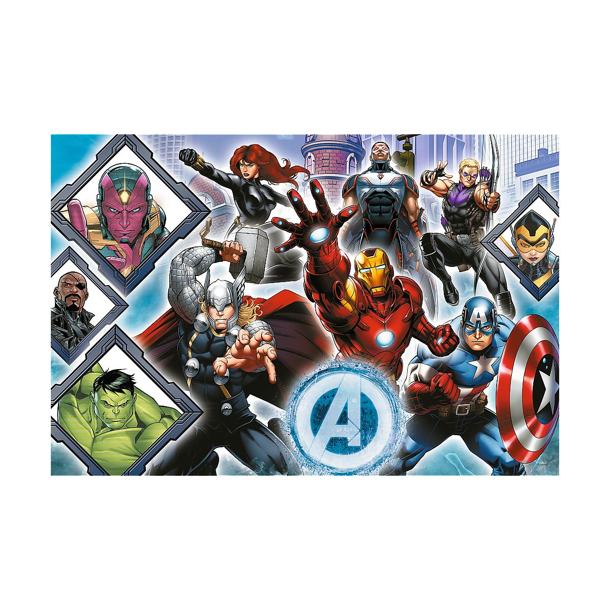 Puzzle Trefl Avengers XL Twoi ulubieni Avengersi 104 el. (50018)