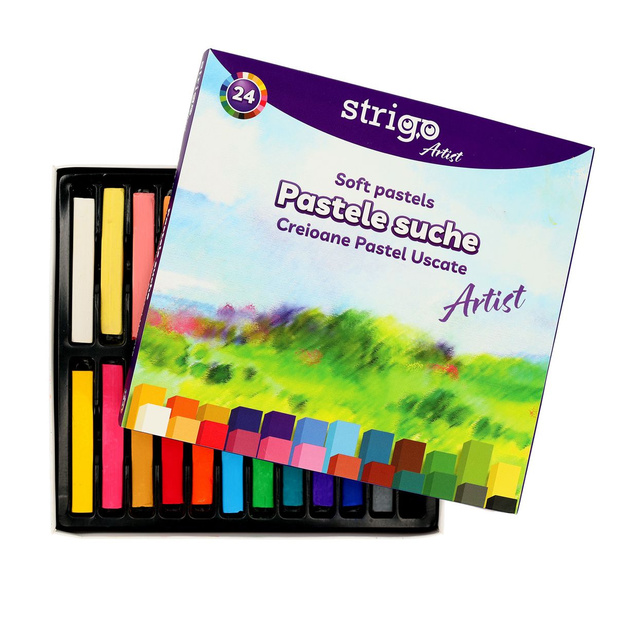 Pastele suche 24 kol 24 kol. Strigo (SSC398)