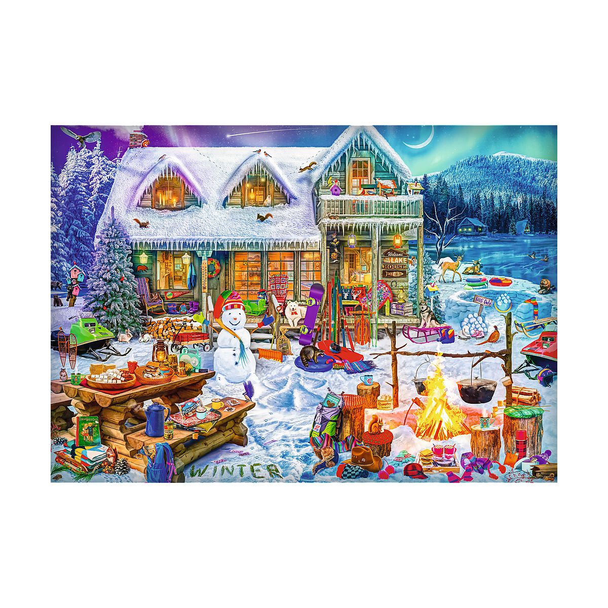 Puzzle Xmass Zimowy czas Trefl (10948)