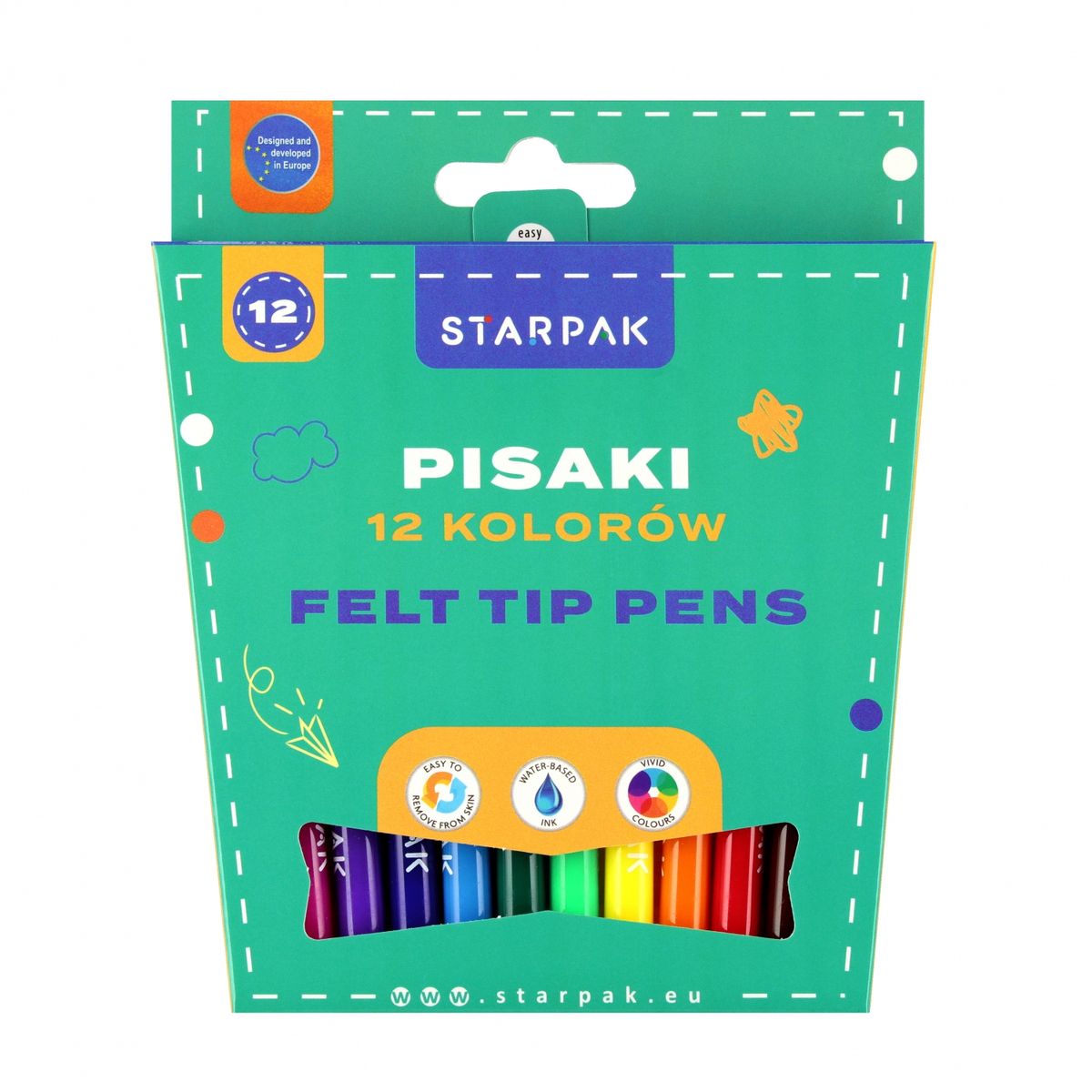 Flamaster 12 kol. Starpak (559659)