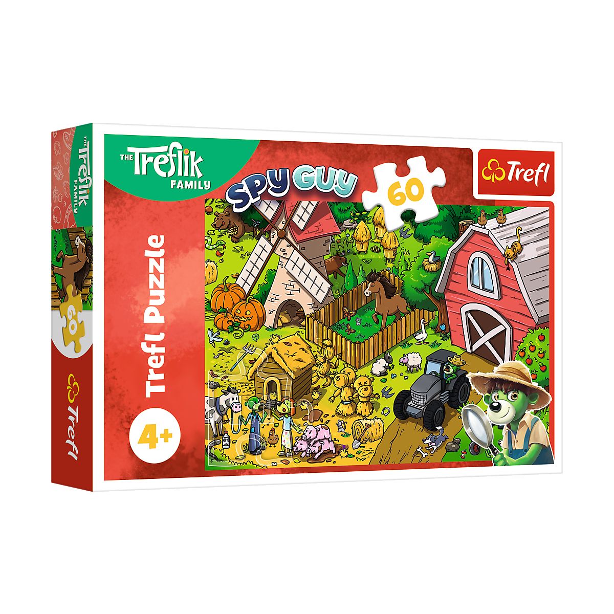Puzzle Trefliki Na farmie 60 el. Trefl (17402)