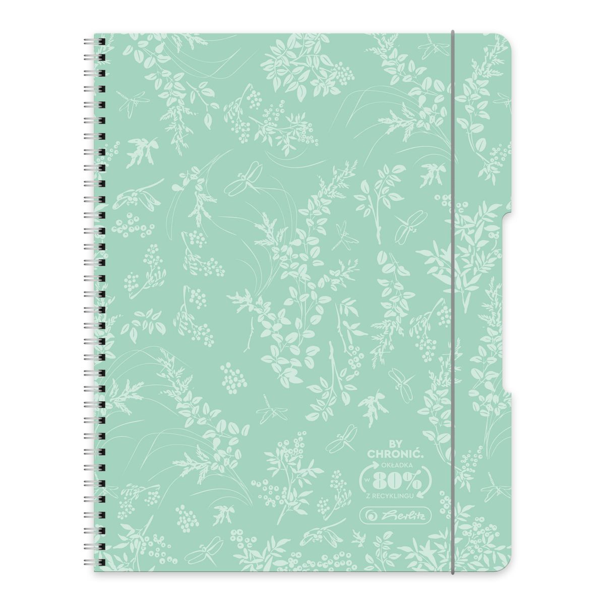 Kołozeszyt (kołobrulion) Herlitz ECO COLORS 9501452 A4 80k. kratka (400198742)