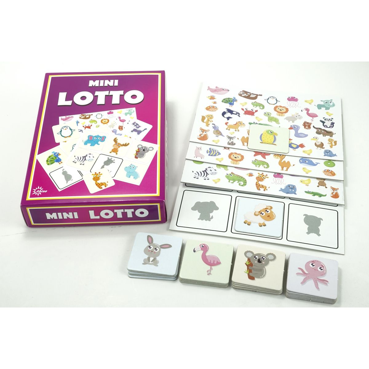 Gra edukacyjna Abino mini lotto