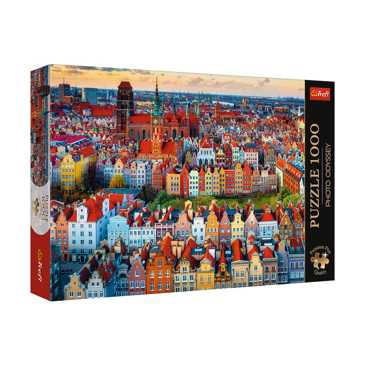 Puzzle Trefl Premium Plus Widok na Gdańsk 1000 el. (10856)