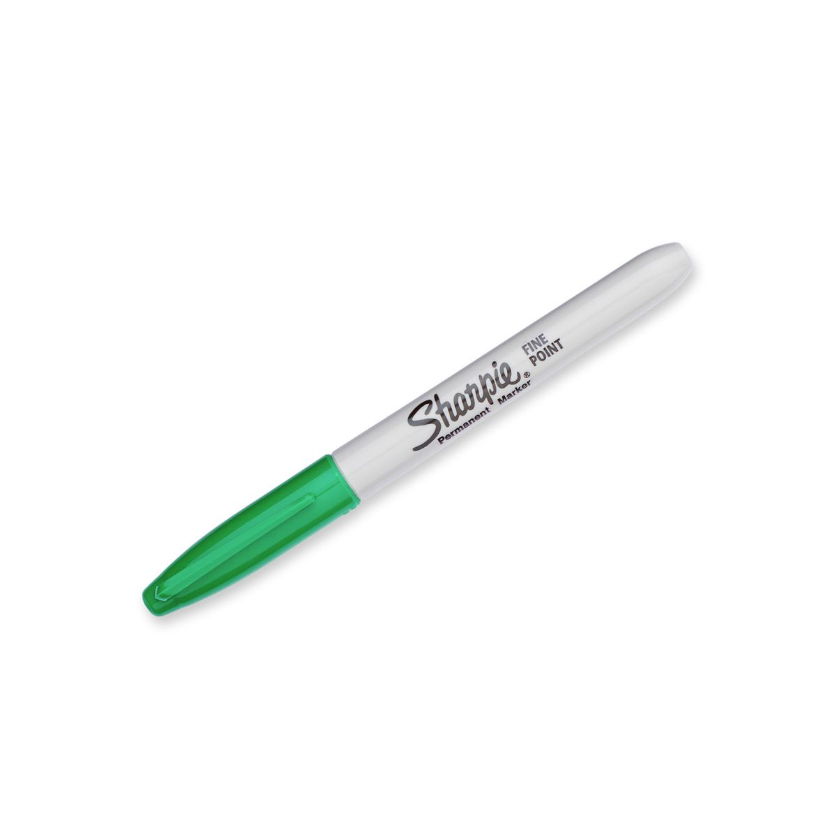Marker permanentny Paper Mate fine zielony okrągła końcówka (S0810960)