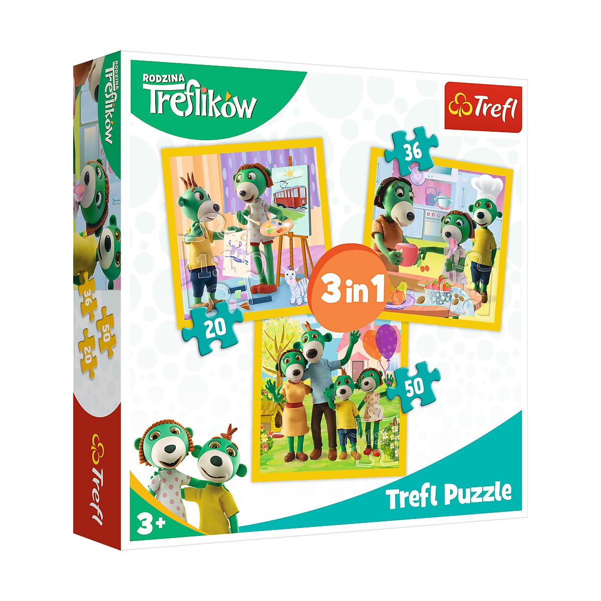 Puzzle Trefl 3w1 3w1 el. (34850)