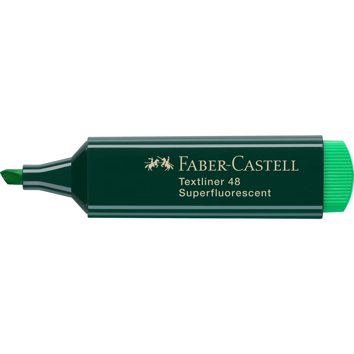 Zakreślacz Faber Castell zielony 5,2mm (154863)