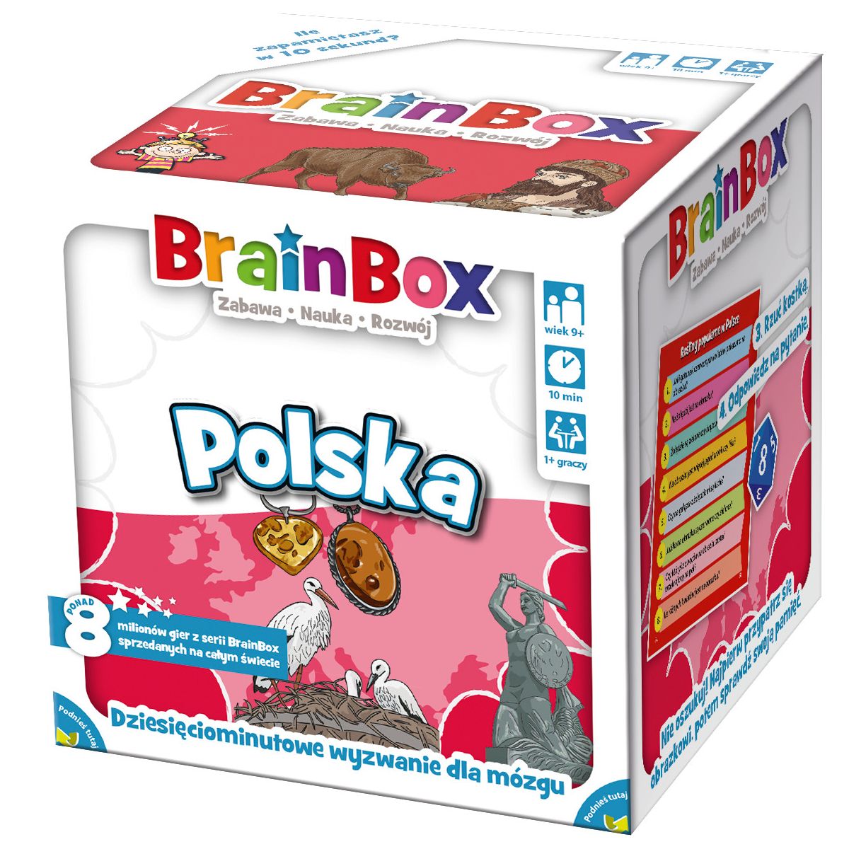 Gra edukacyjna Rebel BrainBox - Polska 2 ed. (5902650616851)