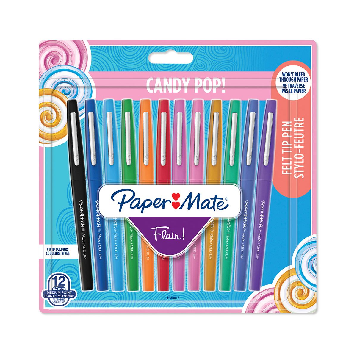 Cienkopis Paper Mate Fleir Candy 12kol mix 12kol. (S0688791)