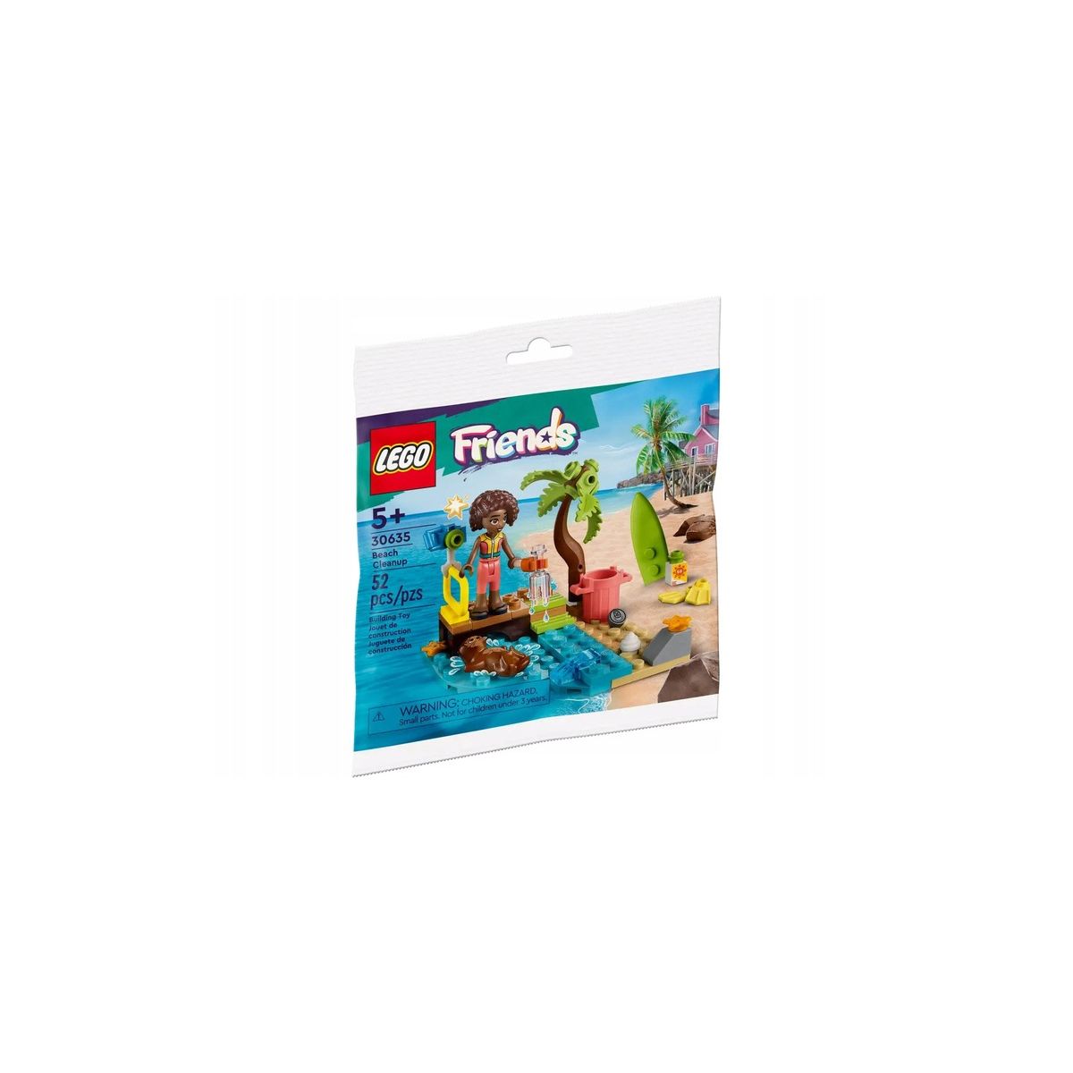 Klocki konstrukcyjne Lego Friends sprzątanie plaży (30635)