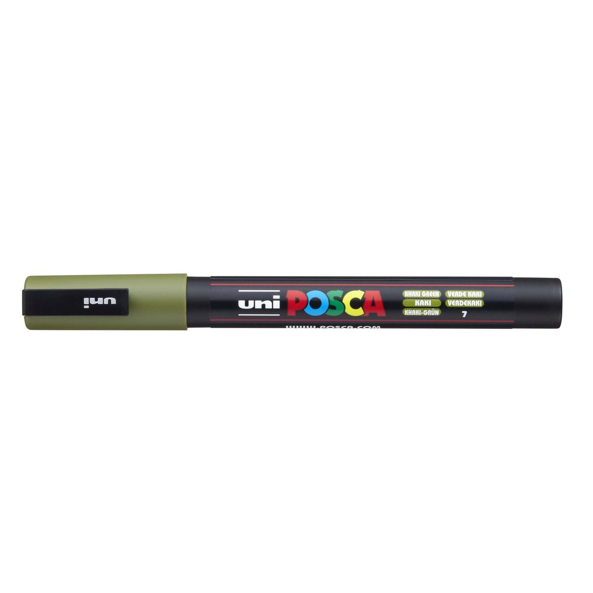 Marker suchościeralny Posca khaki khaki okrągła końcówka Uni (PC-3M)