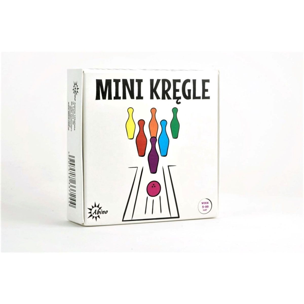 Gra zręcznościowa mini kręgle Abino