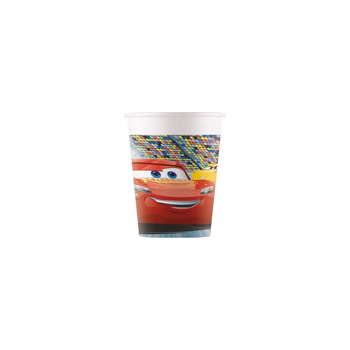 Kubek jednorazowy Godan Cars 3 papier 200ml (93472)