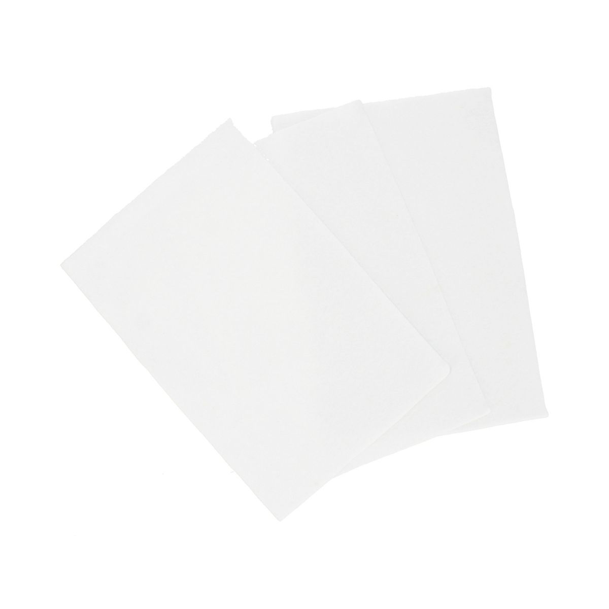 Ozdoba filcowa Craft with Fun 20x30x5szt biały 20x30 (439314)
