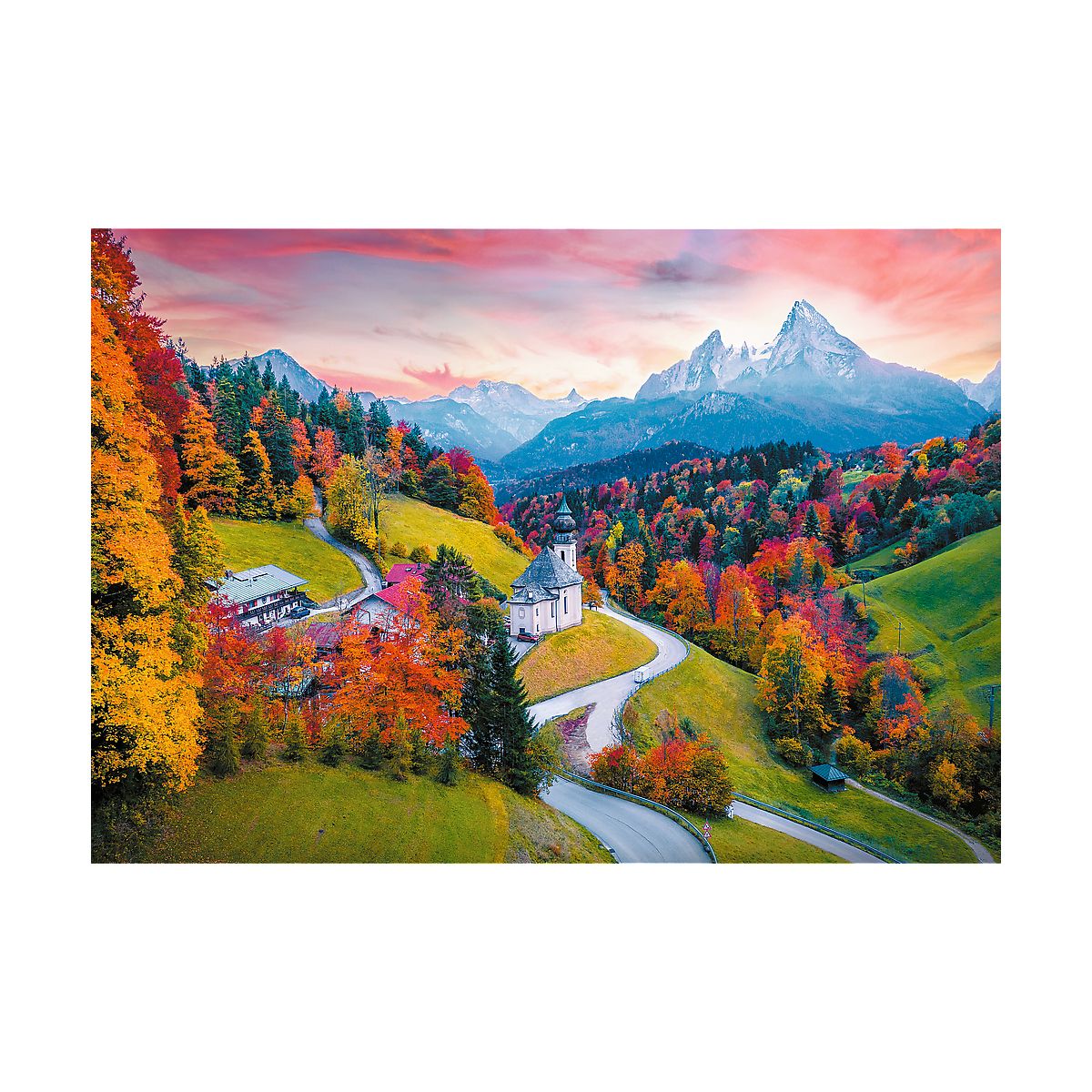 Puzzle Trefl UFT At the Foot of Alps, Bavaria, Germany (10703)