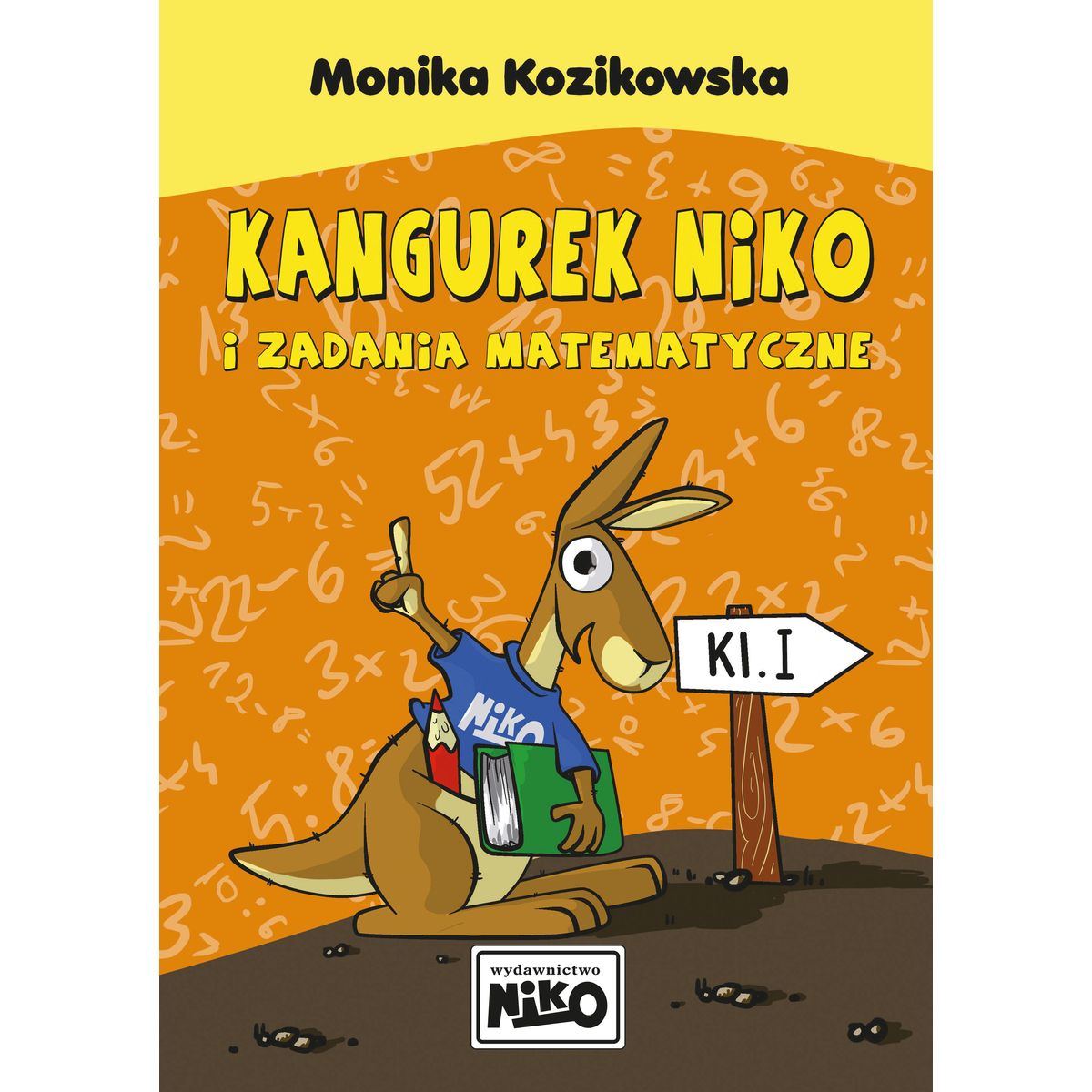 Książeczka edukacyjna Niko Kangurek Niko i zadania matematyczne dla klasy I.