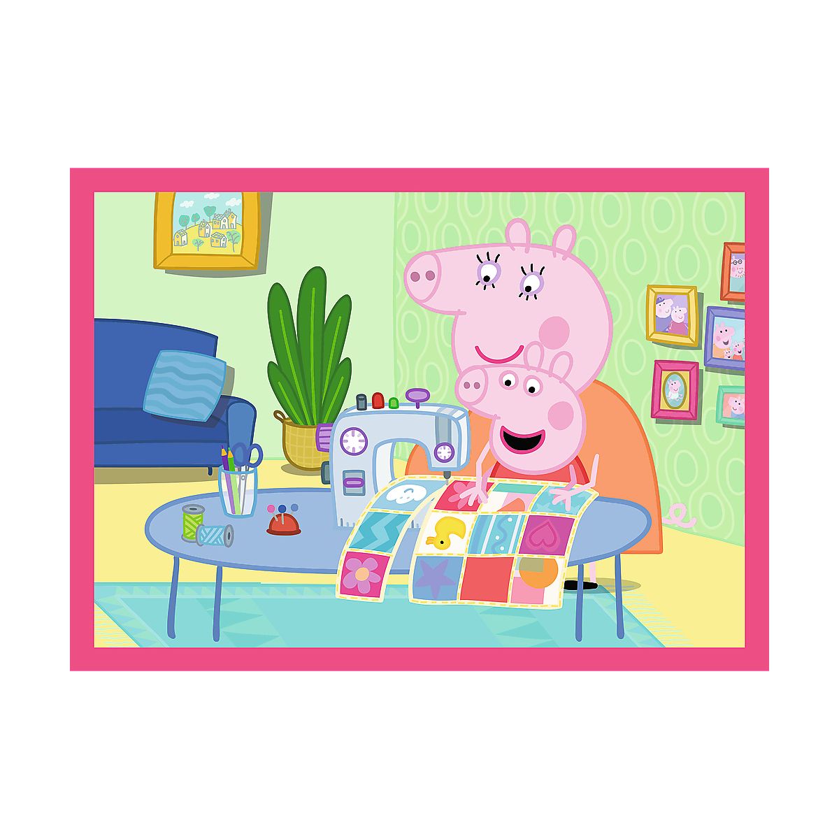 Puzzle Peppa uwielbia przygody 4w1 el. Trefl (34672)