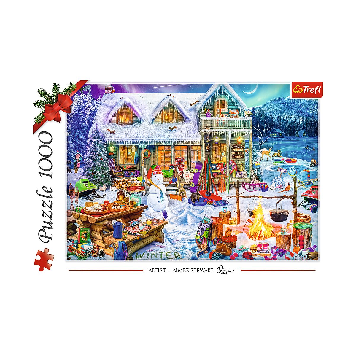 Puzzle Xmass Zimowy czas Trefl (10948)