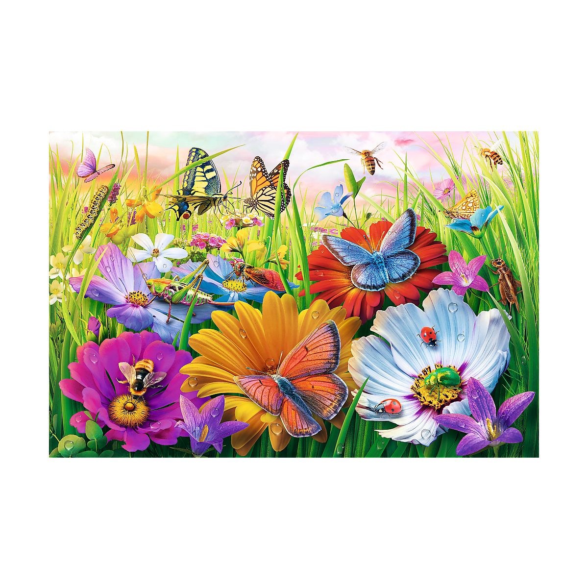 Puzzle Owady na łące 300 el. Trefl (23103)