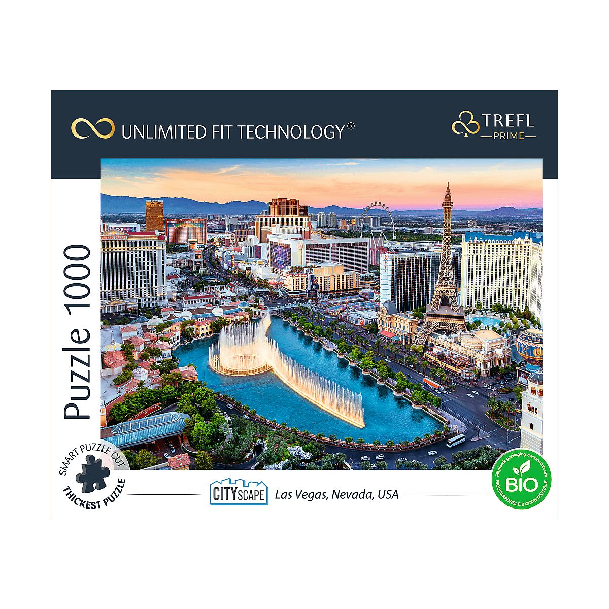 Puzzle Trefl UFT Las Vegas, Nevada, USA 1000 el. (10757)