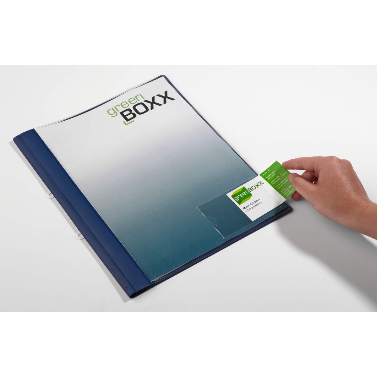 Kieszeń samoprzylepna POCKETFIX&reg; przezroczysty [mm:] 93x62 Durable (8021)
