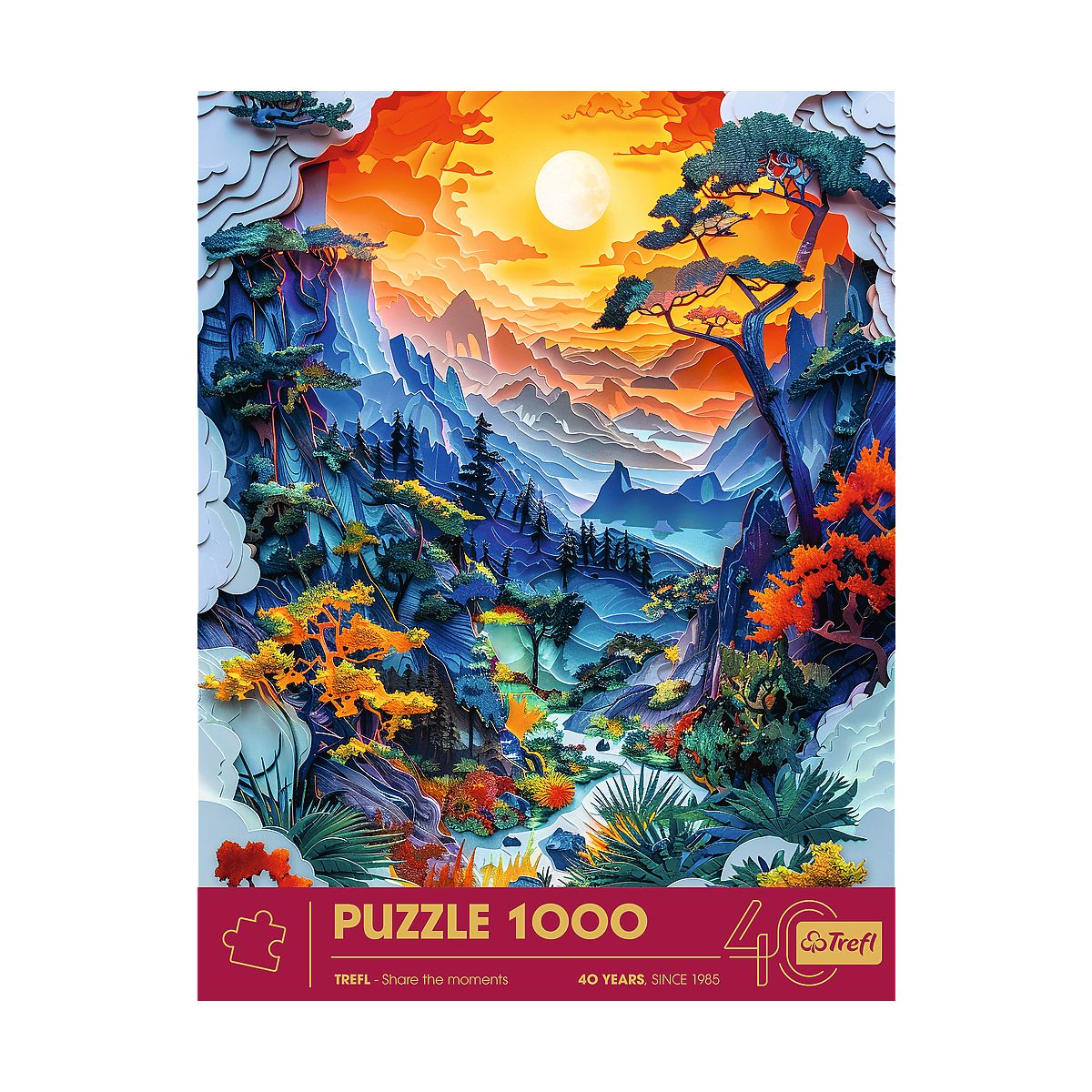 Puzzle Jubileuszowe Dolina 1000 el. Trefl (40045)