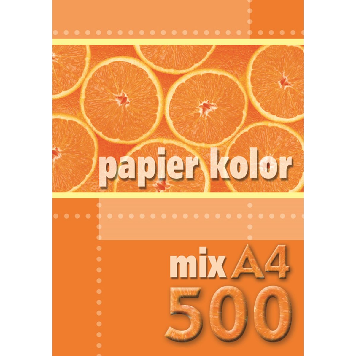 Papier kolorowy Kreska A4 mix 80g