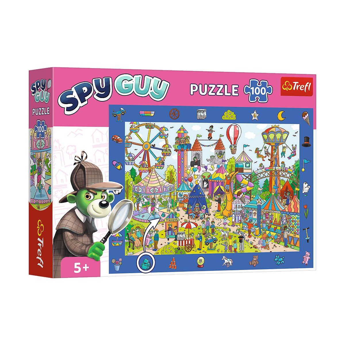 Puzzle Trefl Spy Guy - Wesołe Miasteczko (15592)