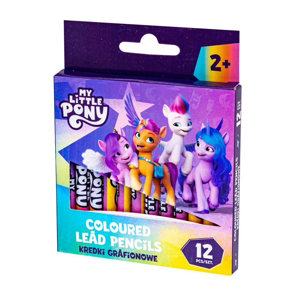 Kredki świecowe Astrapap My Little Pony grafinowe 12 kol. (316024054)
