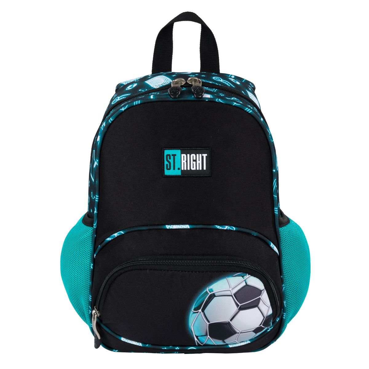 Plecak NEON FOOTBALL mini St.Right (5903235645785)