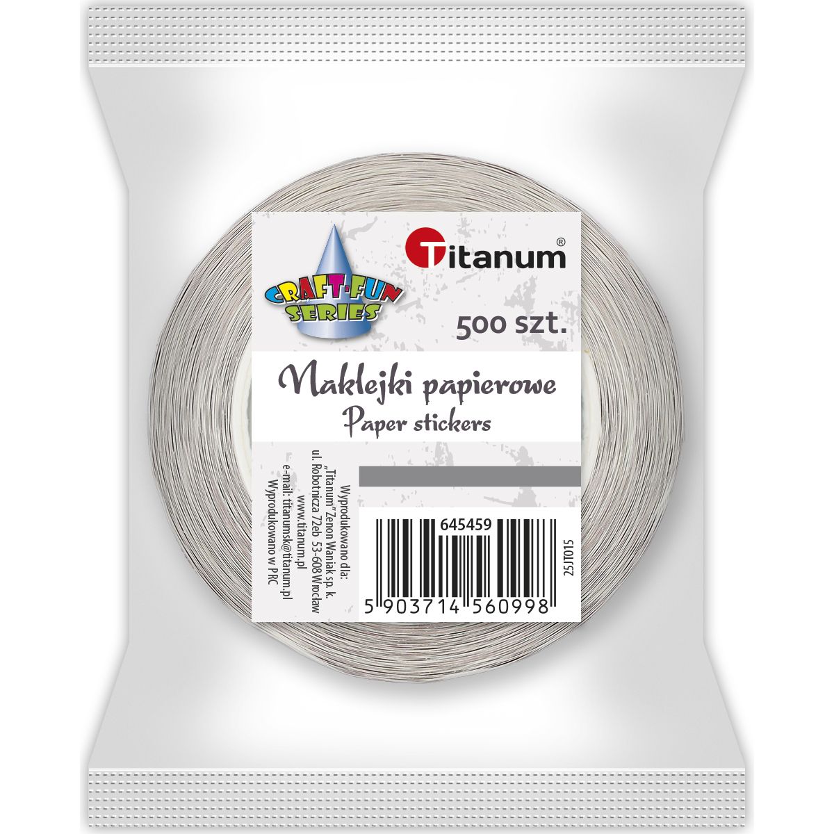 Naklejka (nalepka) Craft-Fun Series Samochody Naklejki na rolce Titanum (25JT015)