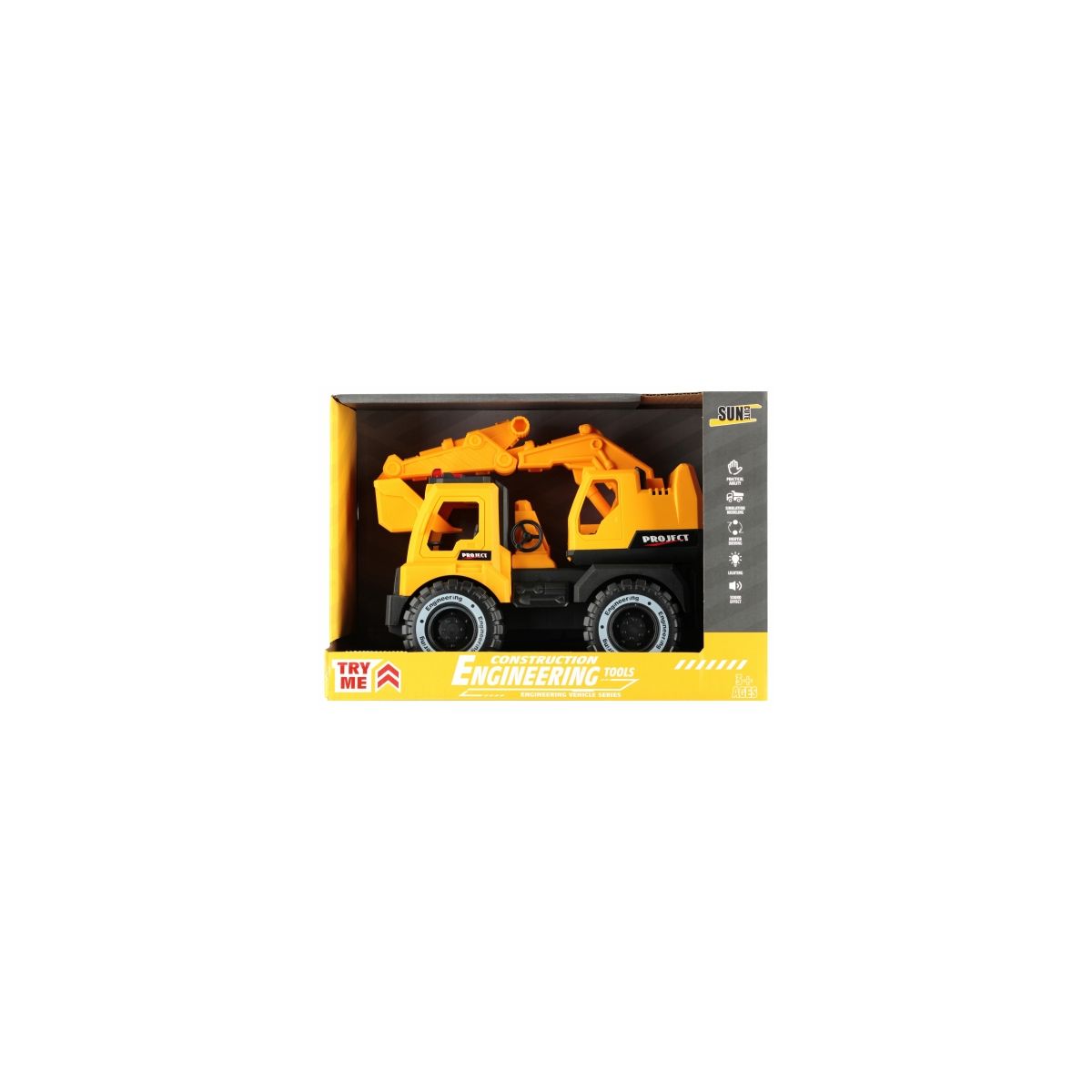 Koparka pull&back Mega Creative (544192)