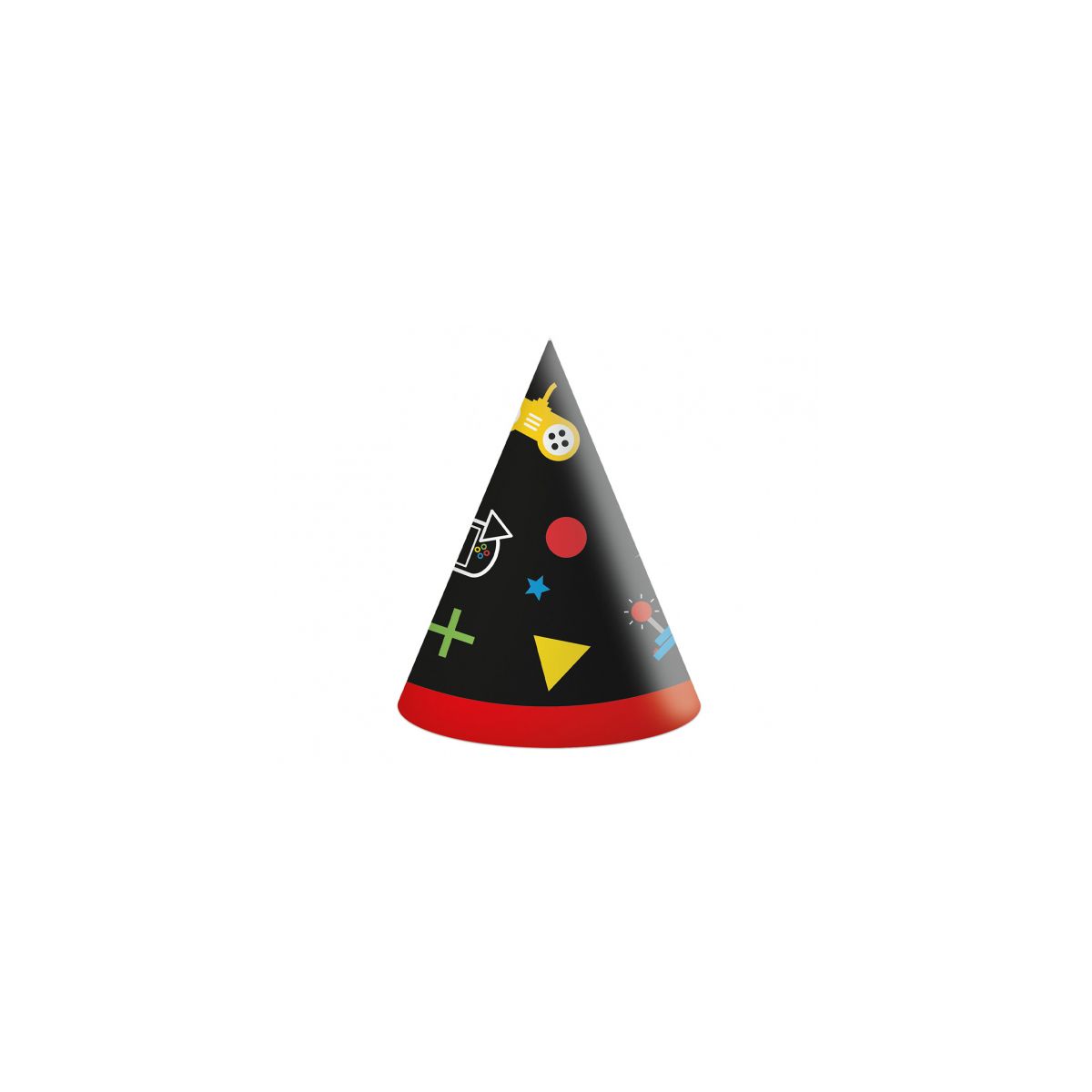 Czapka party Godan Game Party mix papier (93774)