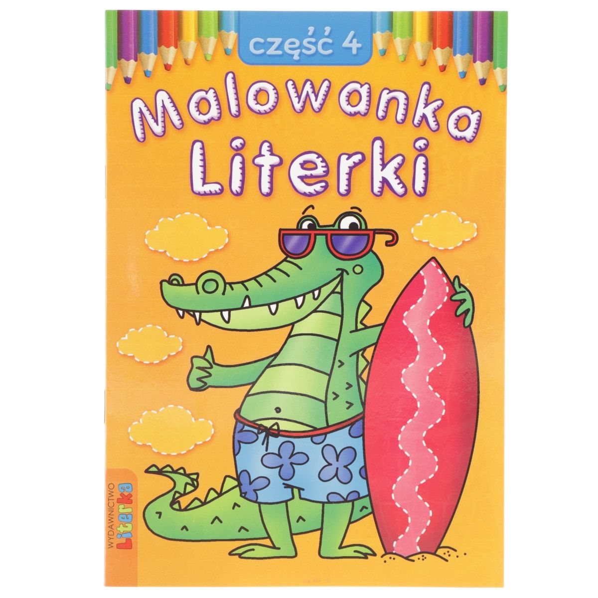 Książeczka edukacyjna Malowanka - Literki część 4 Literka