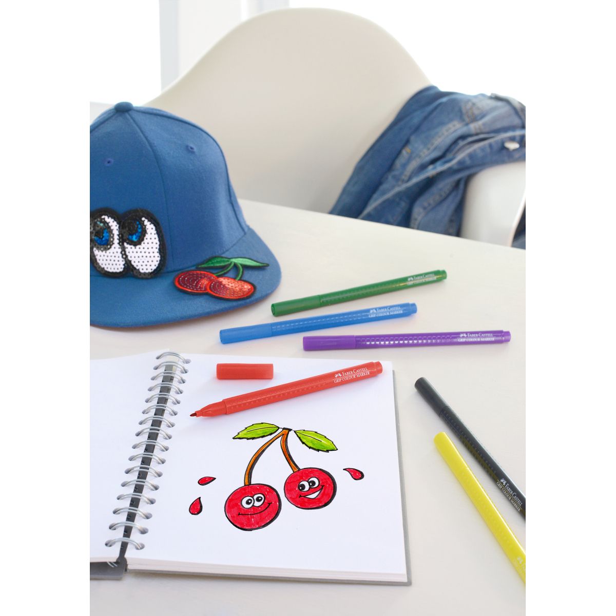 Flamaster Faber Castell 10 kol. (FC155310)