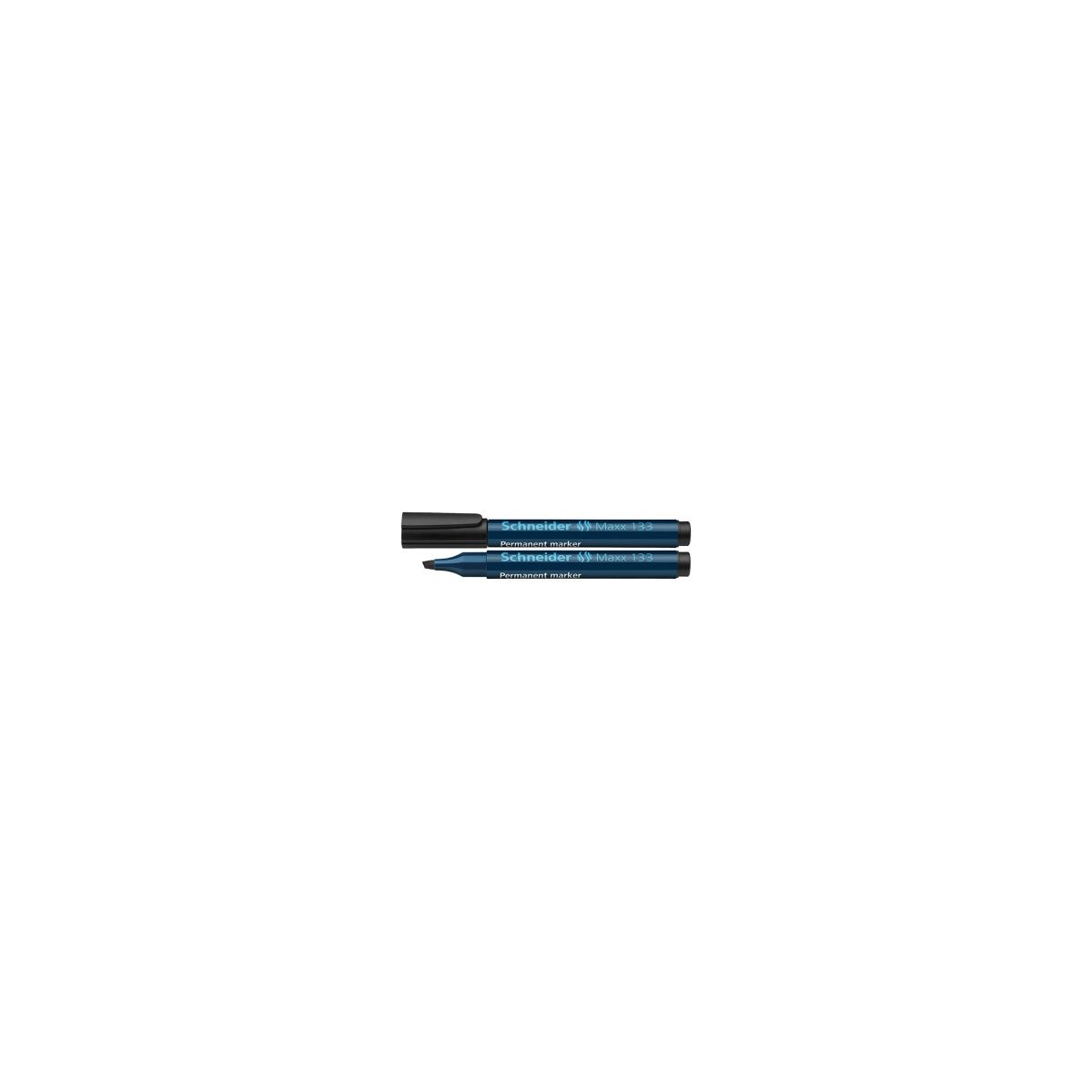 Marker permanentny Maxx 133 czarny 4,0mm ścięta końcówka Schneider (SR113301)