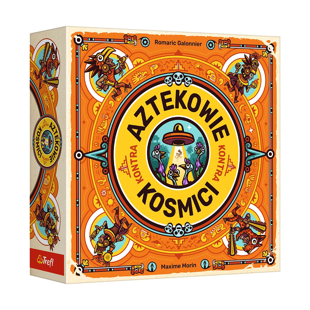 Gra strategiczna Trefl Aztekowie kontra Kosmici (02534)