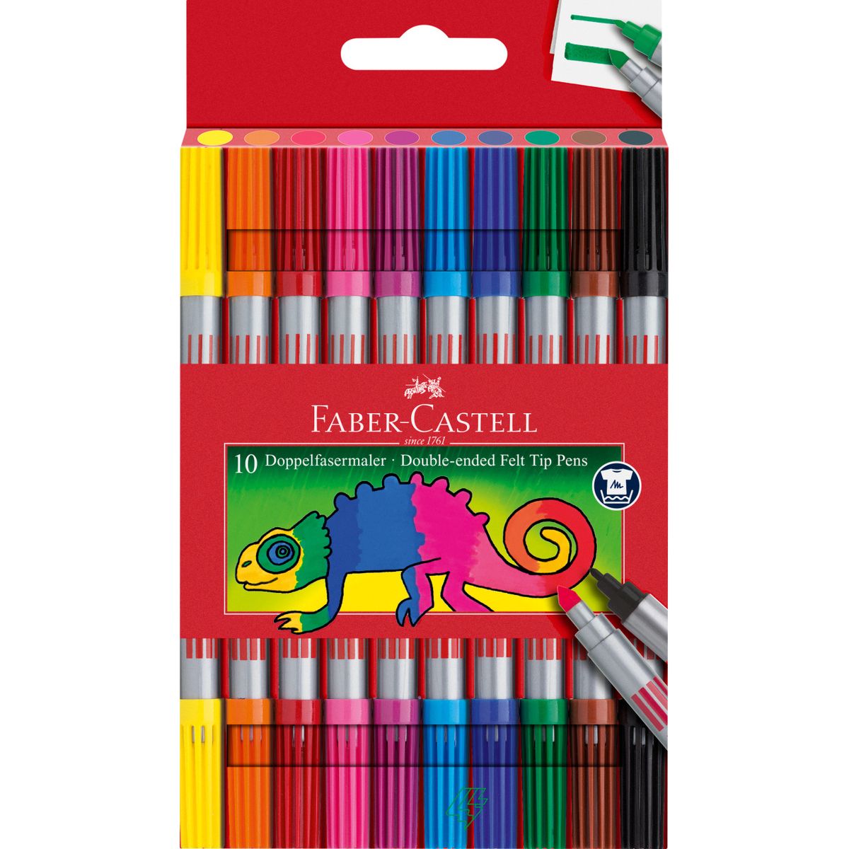 Flamaster Faber Castell Pitt Arist 10 kol. (FC151110)