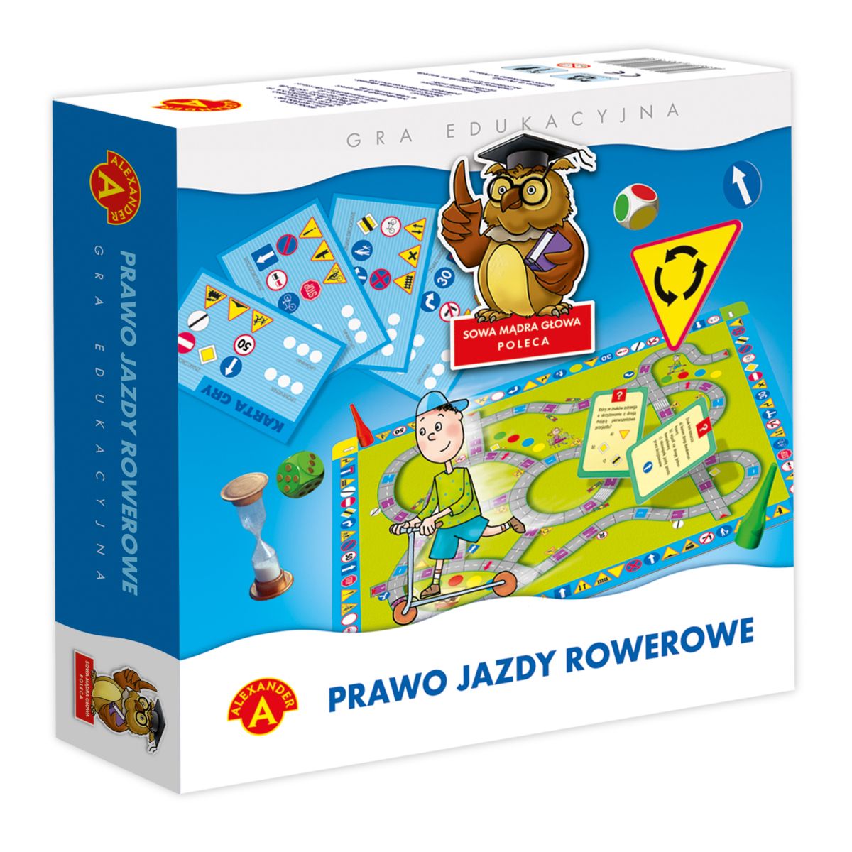 Gra planszowa Alexander Prawo jazdy rowerowe (0351)