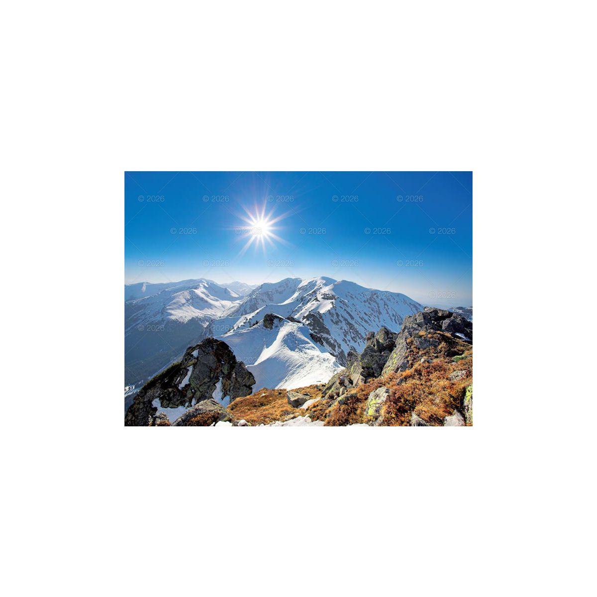 Kalendarz ścienny (401000) k:2915-377 PEJZAŻE TATRZAŃSKIE 13-planszowe 2024 320mm x 470mm Lucrum (RW05)