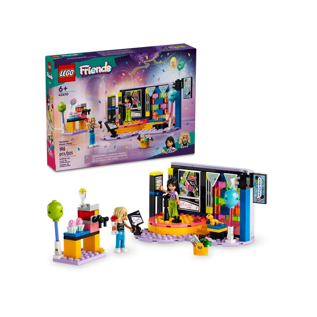 Klocki konstrukcyjne Lego Friends Impreza z karaoke (42610)