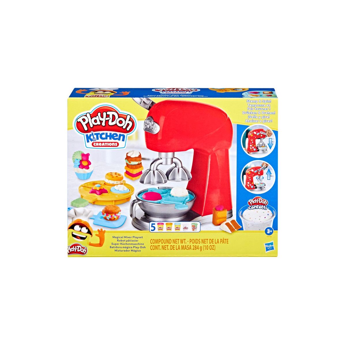 Masa plastyczna dla dzieci Hasbro Play Doh Magiczny Mikser mix (F4718)