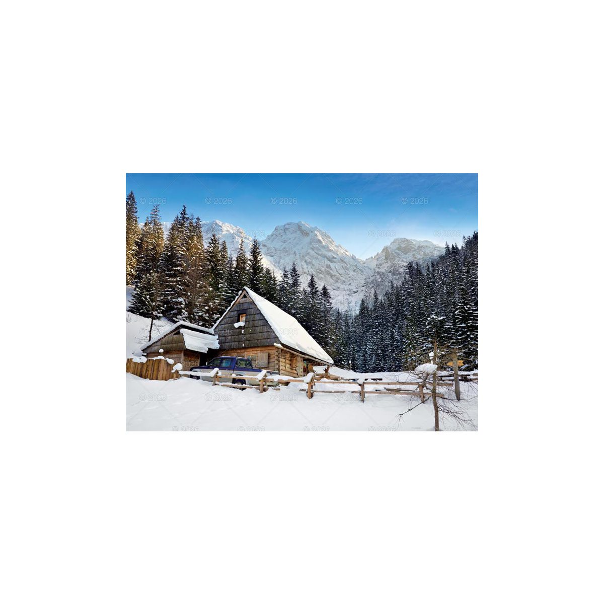Kalendarz ścienny (401000) k:2915-377 PEJZAŻE TATRZAŃSKIE 13-planszowe 2024 320mm x 470mm Lucrum (RW05)
