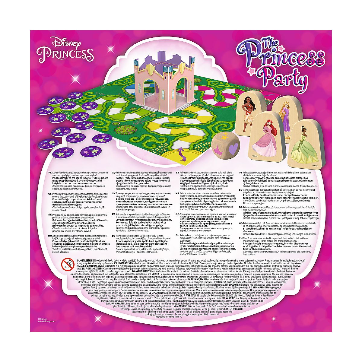 Gra planszowa Disney Gra planszowa Disney The Princess Party Trefl (02434)