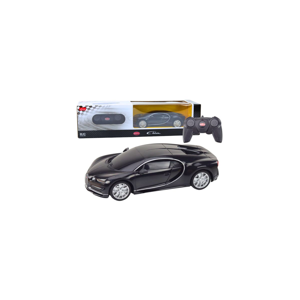 Samochód zdalnie sterowany, Bugatti Chiron 1:24 Lean (19799)