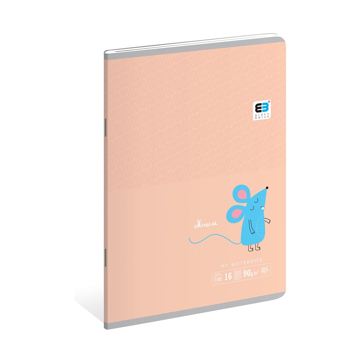 Zeszyt B&B KIDS PASTEL A5 16k. krata Interdruk (ZE16#B&BP)