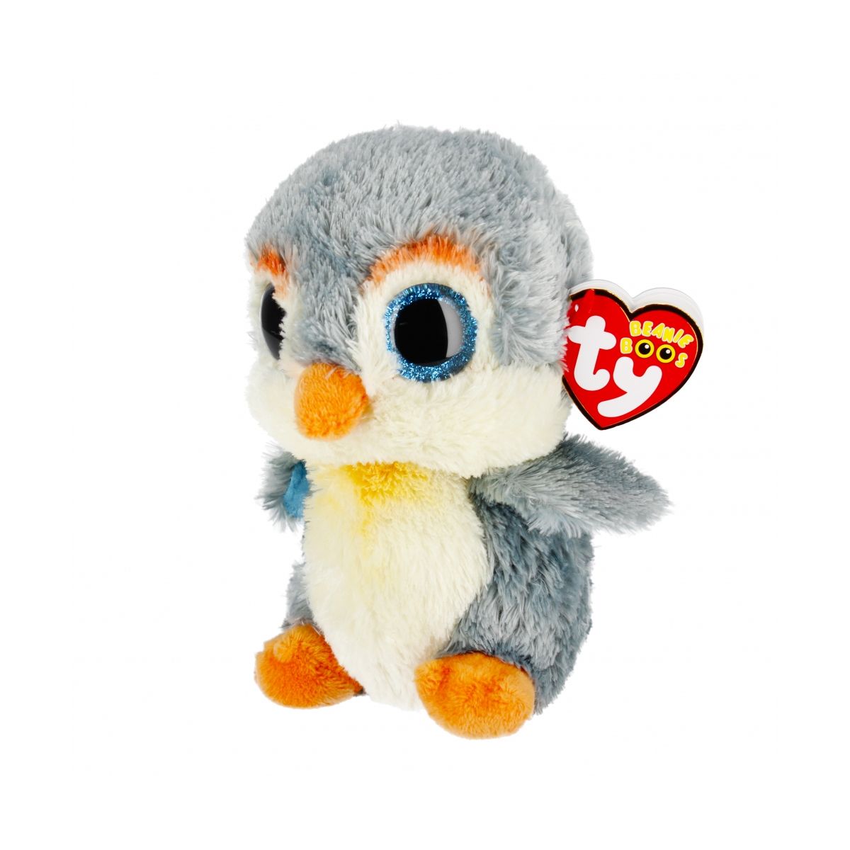 Pluszak Ty Beanie Boos Fisher - szary pingwin [mm:] 150 (TY37322)