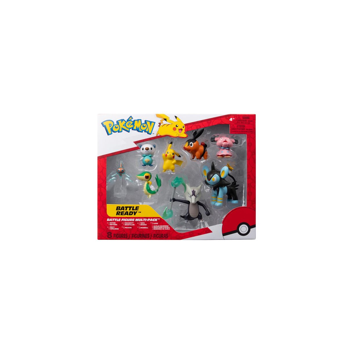 Figurka Pokemon zestaw 8szt. Orbico Sp. Z O.o. (PKW3615)
